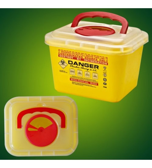 SHARP CONTAINER YELLOW 6 LTR CHINA