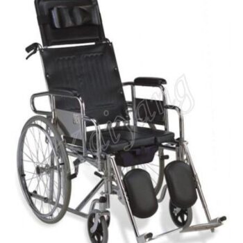 WHEEL CHAIR COMMODE FULL RECLINING KY-608GC